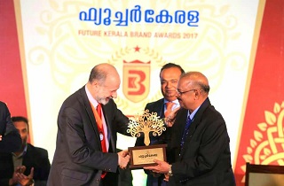 O prêmio foi apresentado pelo Sr. Fabian Hamilton, MP e Ministro da Defesa e Relações Exteriores, Governo do Reino Unido, na presença do Shri Alphons Kannamthanam, Ministro do Turismo, Governo da Índia. 