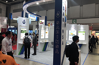 Sabinsa Japan demonstrates its proprietary Ayurvedic-based nutraceutical ingredients in one of the biggest Health Ingredients & service exhibition & conference in Japan