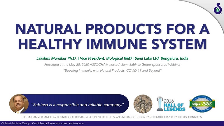 Sabinsa-Presentation-Natural-Products-For-A-Healthy-Immune-System